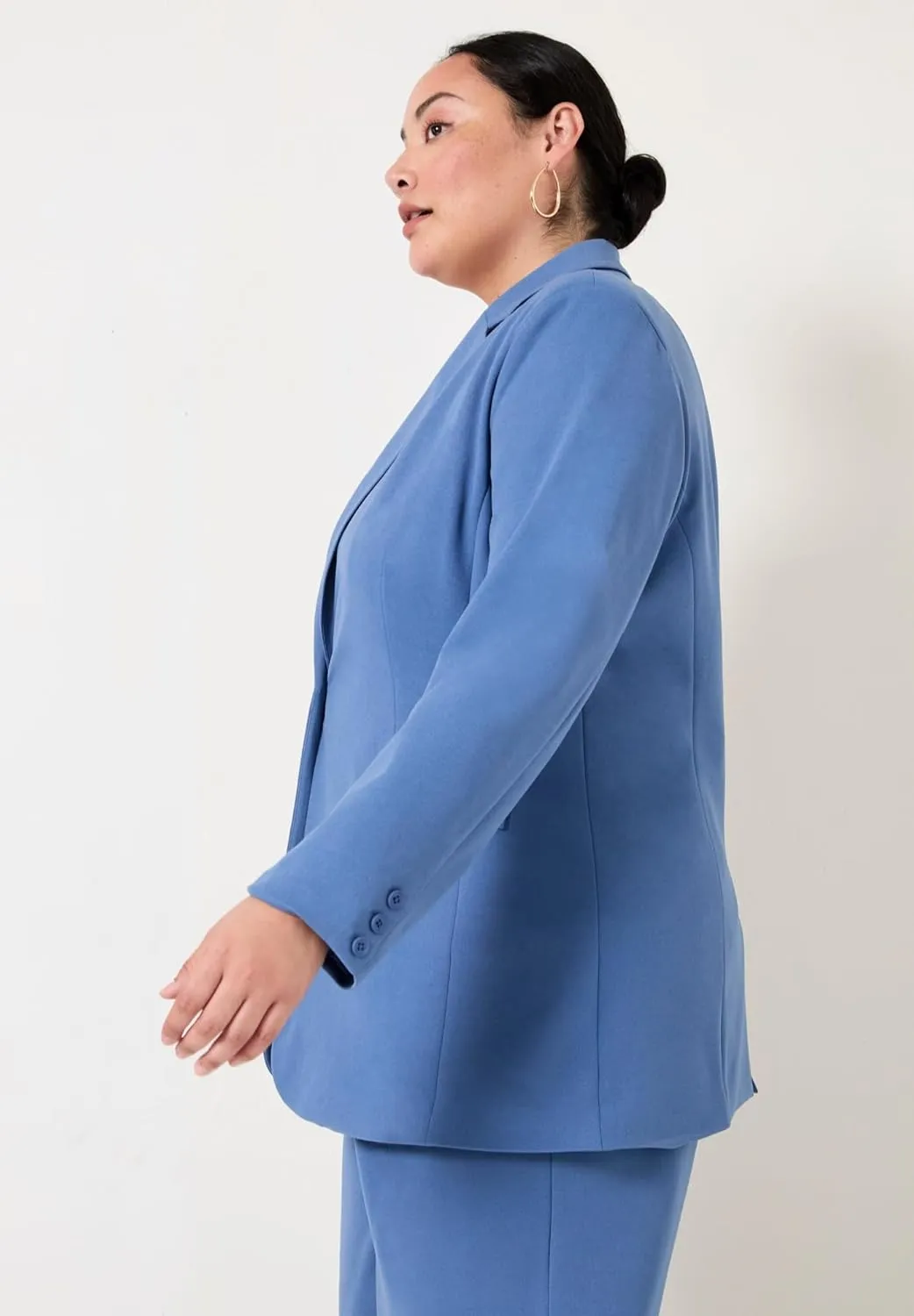Women's Plus Size Smooth Classic Blazer