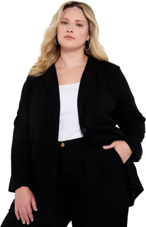 Women's Plus Size Smooth Classic Blazer