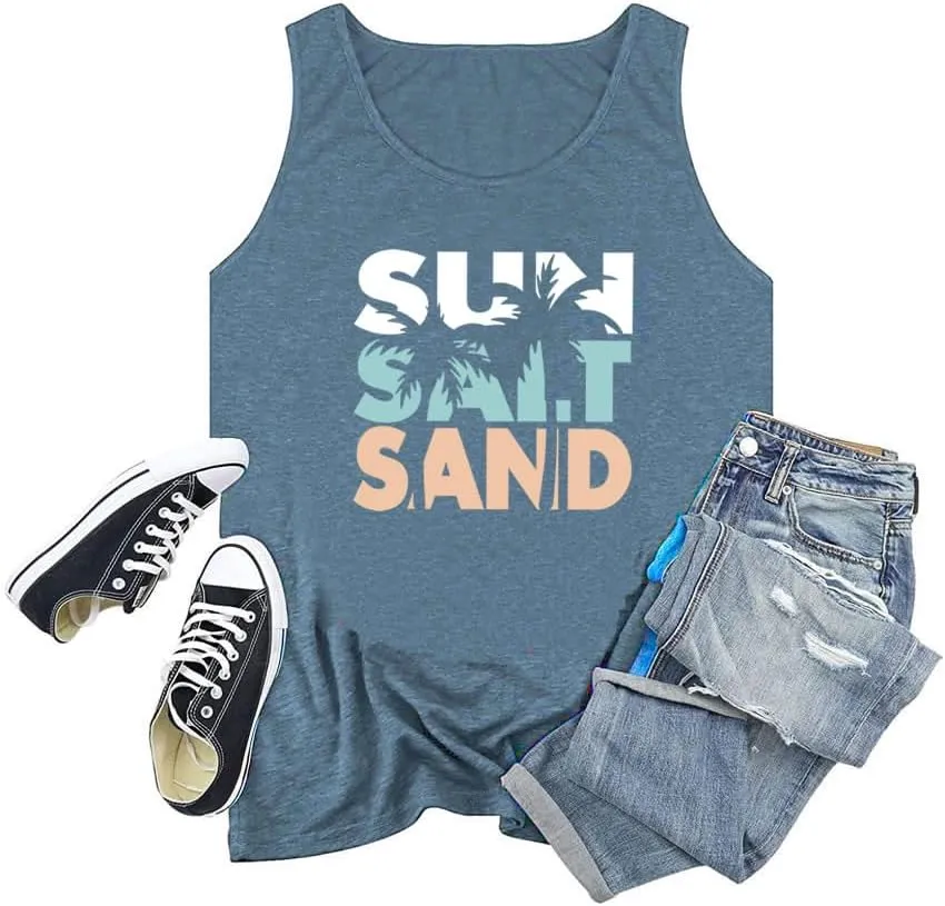 Women's Plus Size Summer Pineapple Sunglasses Tank Tops Hawaiian Graphic Printed Tees Sleeveless Vacation T Shirt Blouse Top