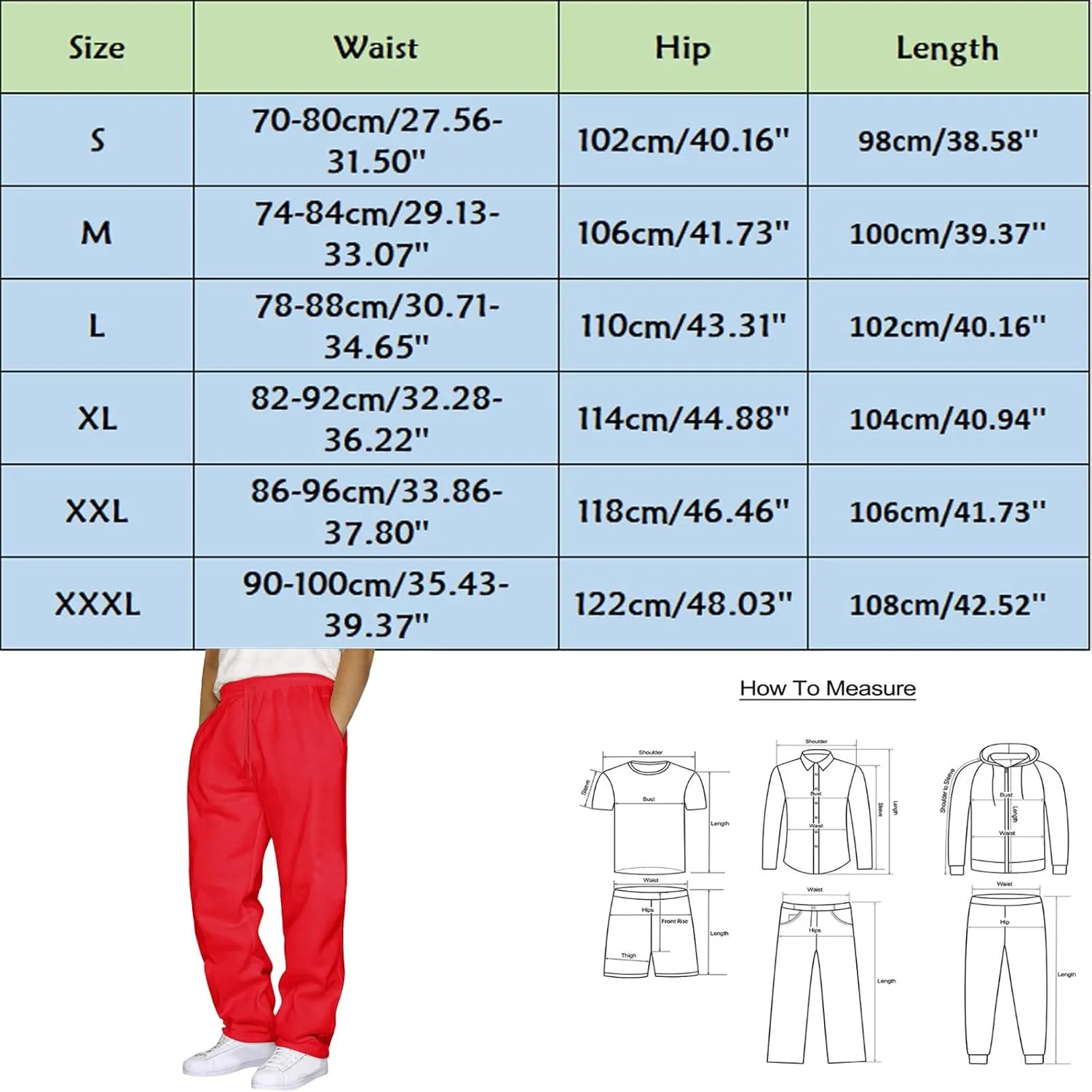 Workout Sweatpants for Men, Comfort Cargo Pants with Pockets, Casual Fleece Joggers Baggy Athletic Wide Leg Track Pants